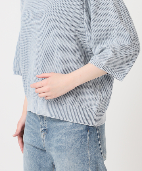 みなひこ　フレームワークニット FRAMeWORK（フレームワーク） ニット セーター コットンコードニット