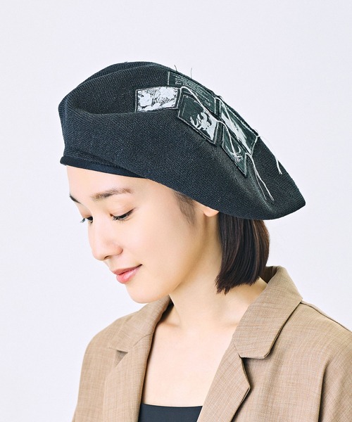 CA4LA（カシラ） 帽子 ベレー帽 AndyWarhol PATCH BERET メンズ