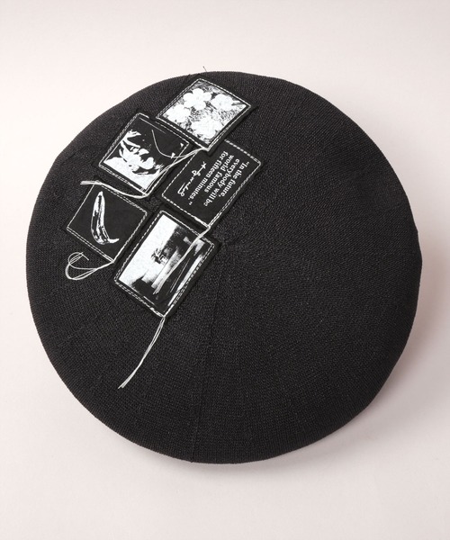 CA4LA（カシラ） 帽子 ベレー帽 AndyWarhol PATCH BERET メンズ