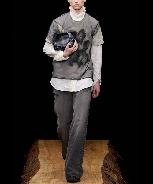 【定価49,500円】MASU バギーデニムパンツ　サイズ46 ブラック MASU（エムエーエスユー） ジーンズ 「M A S U」MB BAGGY JEANS