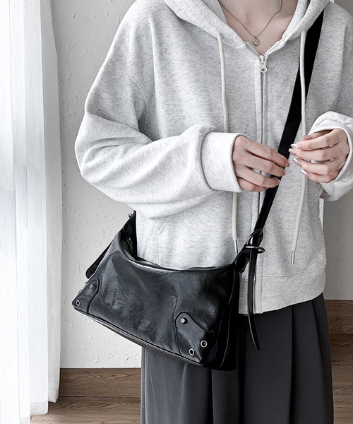 【超希少・完品】JOHNNY WOLF ウエストバッグ Y2K ARCHIVE JOHNNY WOLF（ジョニーウルフ） ショルダーバッグ ISSUE スタッズ 2WAY