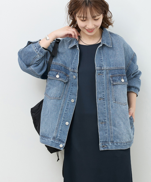 デニムダービー　ジャケット　journal standard relume クラフト デニム トラッカージャケット（デニムジャケット）｜JOURNAL