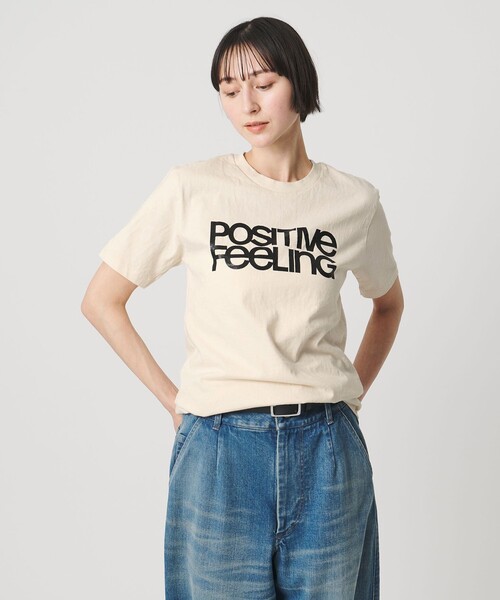 MIXTA（ミクスタ） tシャツ 「別注」「MIXTA」POSITIVE FEELING T