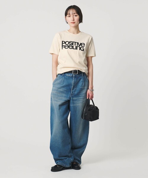 MIXTA（ミクスタ） tシャツ 半袖 「別注」「MIXTA」POSITIVE FEELING T