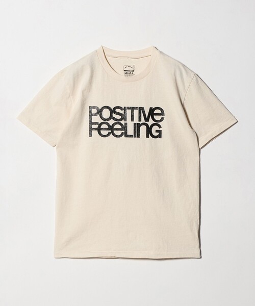 MIXTA（ミクスタ） tシャツ 半袖 「別注」「MIXTA」POSITIVE FEELING T