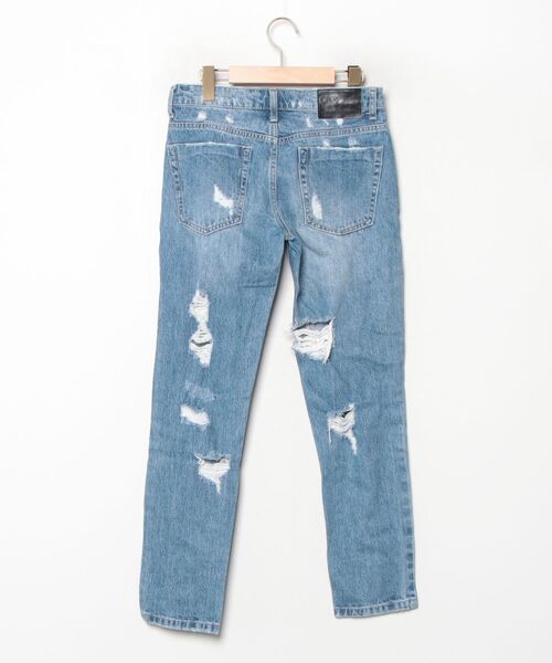 「One Tea spoon」 スキニーデニムパンツ 22 ブルー レディース_画像2
