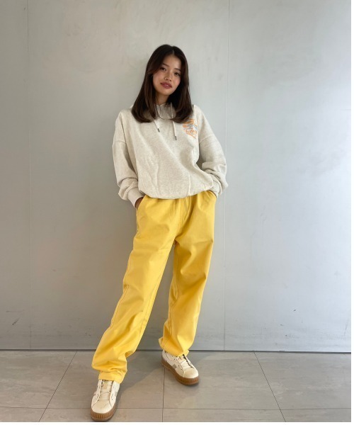 「ROXY」 プルオーバーパーカー MEDIUM グレー レディース_画像4