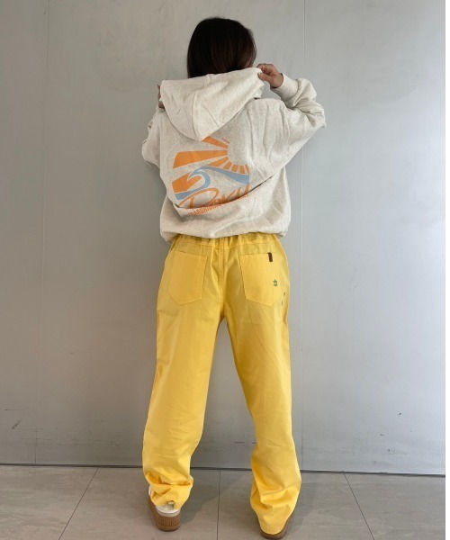 「ROXY」 プルオーバーパーカー MEDIUM グレー レディース_画像7