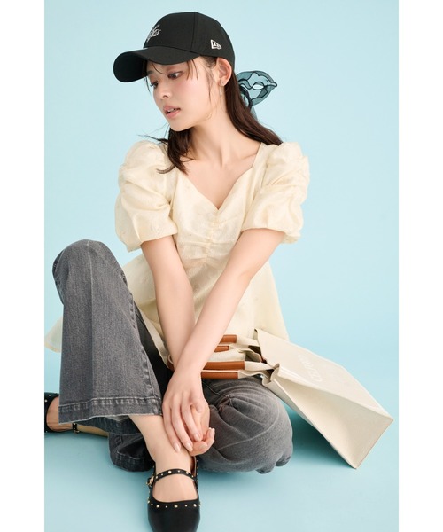 シフォンリボン付き帽子 CELFORD（セルフォード） キャップ 帽子 「CELFORD|NEW ERA」コラボ