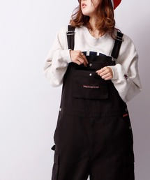 「VISION STREET WEAR」 オーバーオール L ブラック メンズの画像2