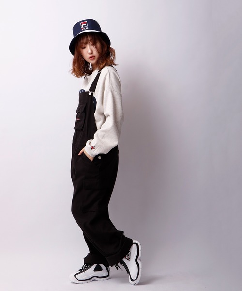 「VISION STREET WEAR」 オーバーオール L ブラック メンズの画像5