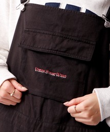 「VISION STREET WEAR」 オーバーオール L ブラック メンズの画像7