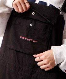 「VISION STREET WEAR」 オーバーオール L ブラック メンズの画像8