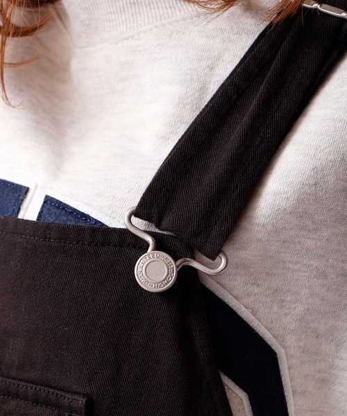 「VISION STREET WEAR」 オーバーオール L ブラック メンズの画像9