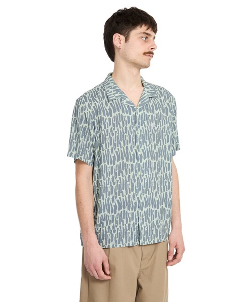 STONE 2025SS 国内正規品　半袖シャツ VOLCOM（ボルコム） シャツ 半袖 メンズ BOLDSTONE SS 半袖シャツ