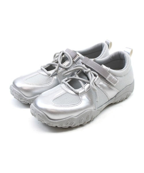 「VIVIAN」 ローカットスニーカー LL キャメル レディース_画像5