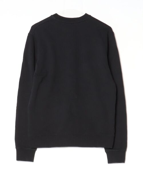 「MSGM」 スウェットカットソー S ブラック×ホワイト メンズの画像