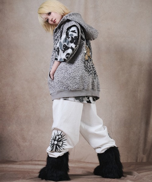 GALFY（ガルフィー） ワイドパンツ スウェットパンツ ジャージ 「GALFY