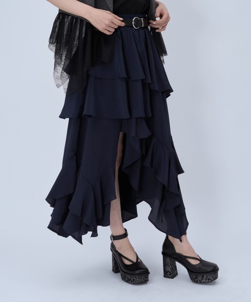 【NANA×HARE LADIES】レースフリルイレヘムスカート NANA×HARE LADIES】レースフリルイレヘムスカート | [公式]ハレ（HARE