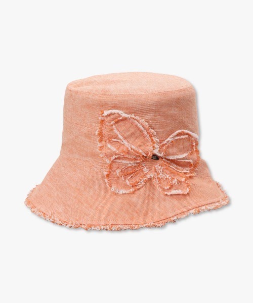 ANNA SUI（アナスイ） 帽子 ハット デニムバタフライクロッシェ