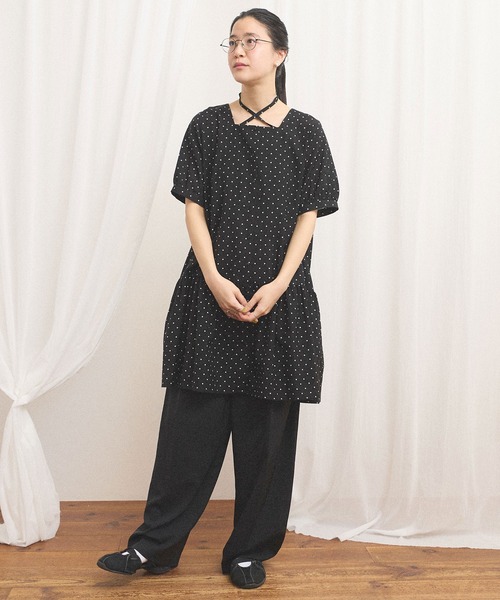 fig London（フィグロンドン） ワンピース _CottonCupra lawn mini