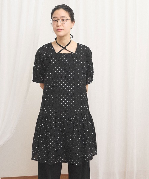 fig London（フィグロンドン） ワンピース _CottonCupra lawn mini