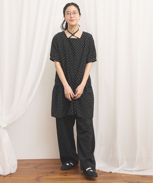 fig London（フィグロンドン） ワンピース _CottonCupra lawn mini