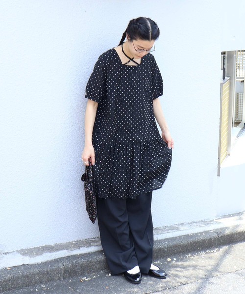 fig London（フィグロンドン） ワンピース _CottonCupra lawn mini