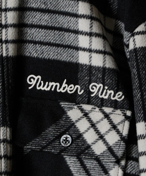 「NUMBER (N)INE」 長袖シャツ 4 ブラウン メンズの画像