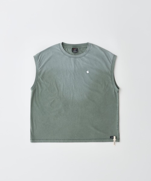 tシャツ 「ADAMPATEK/アダムパテック」basic logo aging sleeveless ベーシックロゴエイジングノースリーブTEE_3