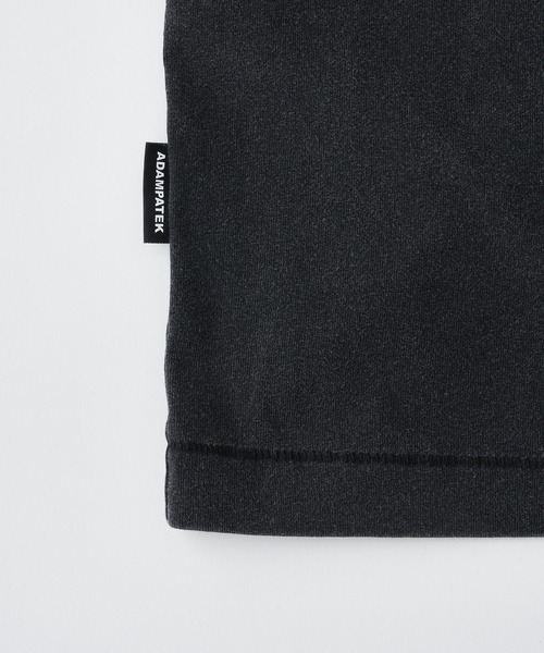 tシャツ 「ADAMPATEK/アダムパテック」basic logo aging sleeveless ベーシックロゴエイジングノースリーブTEE_11