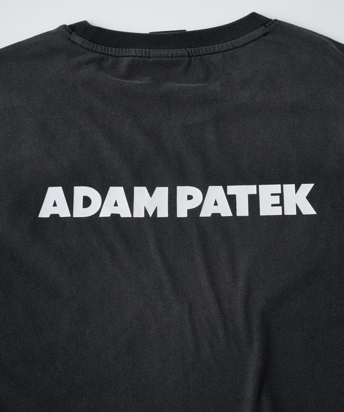 tシャツ 「ADAMPATEK/アダムパテック」basic logo aging sleeveless ベーシックロゴエイジングノースリーブTEE_12
