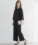 パンツドレス パンツスーツ セットアップ パン...の詳細画像4