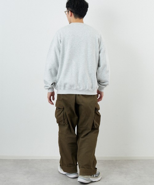 「THOUSAND MILE」 スウェットカットソー L ベージュ レディース_画像8