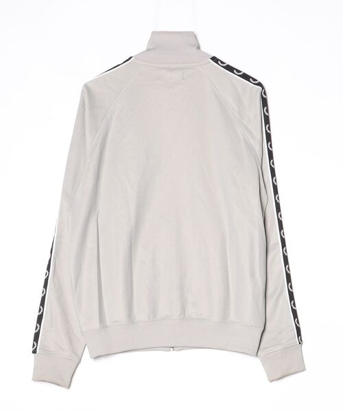 【美品】FRED PERRY グレー ジャージ M FRED PERRY（フレッドペリー） ジャージブルゾン M グレー メンズ
