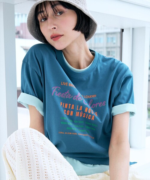 ANY（エニィ） tシャツ 半袖 ANYファンクションロゴTシャツ レディース