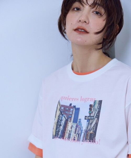 ANY（エニィ） tシャツ 半袖 ANYファンクションロゴTシャツ レディース