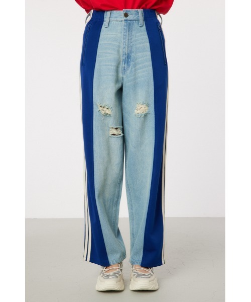 「RODEO CROWNS WIDE BOWL」 デニムパンツ MEDIUM ブルー レディース_画像7