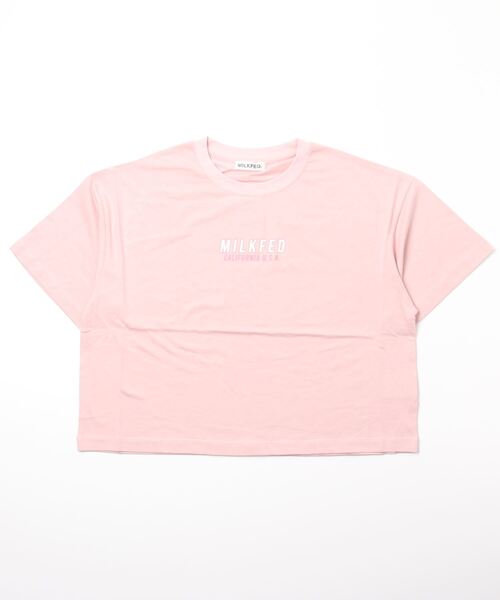 「MILKFED.」 半袖Tシャツ ONE SIZE ライトピンク レディース_画像2