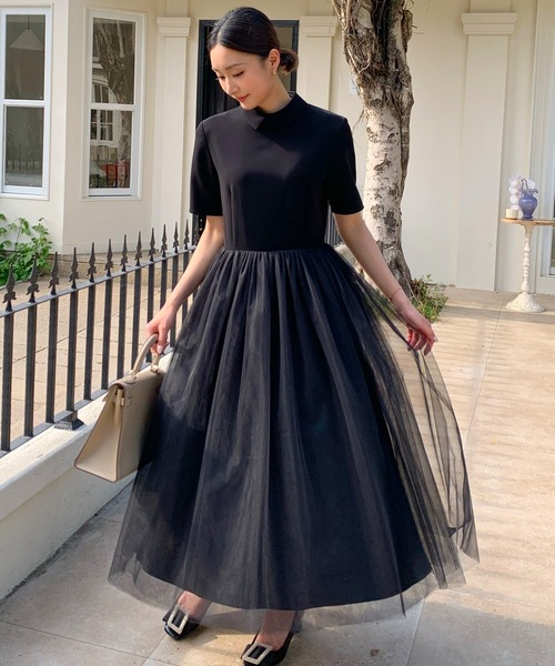 BIRTHDAY BASH（バースデーバッシュ） ワンピース TULLE DOCKING