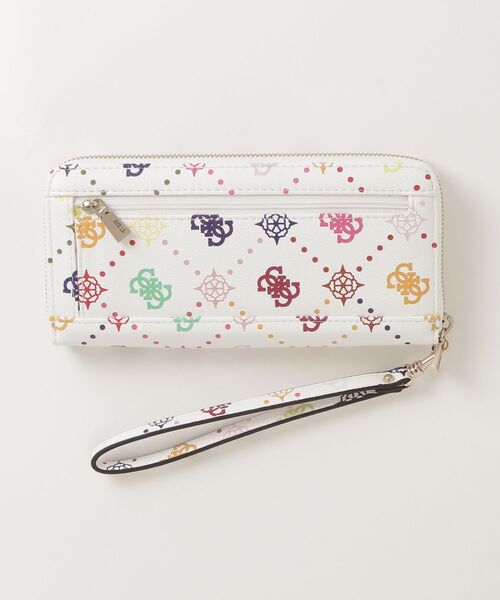 GUESS（ゲス） 長財布 財布 EMELIE Logo Large Zip Around 財布 長財布 