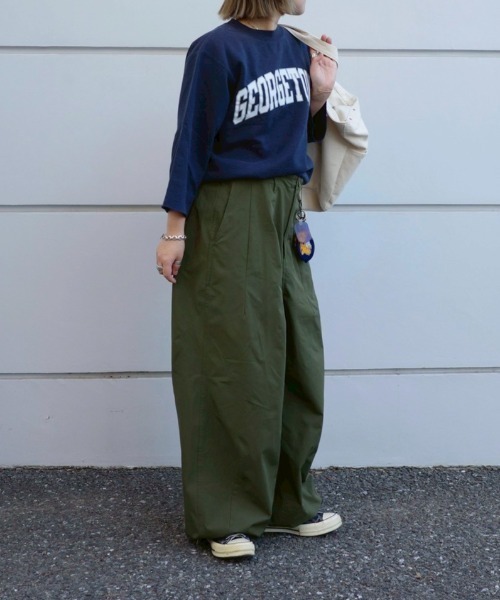 「INTER FACTORY」 カーゴパンツ FREE ブラック レディース_画像3