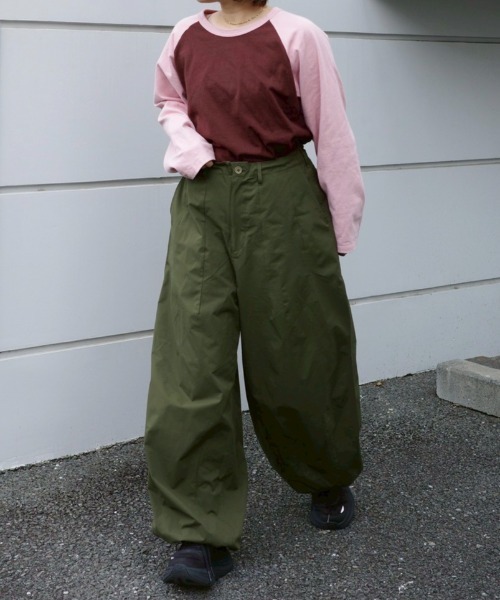 「INTER FACTORY」 カーゴパンツ FREE ブラック レディース_画像6