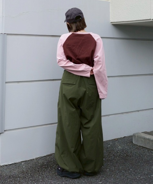 「INTER FACTORY」 カーゴパンツ FREE ブラック レディース_画像8