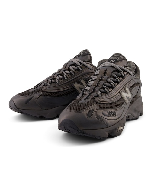 「New Balance」 ローカットスニーカー 24.0糎 黒いこと メンズ
