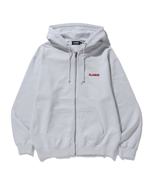 XLARGE（エクストラ ラージ） ジップアップパーカー L グレー メンズ