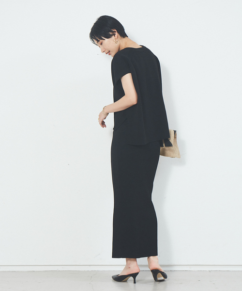 「Rouge vif」 タイトスカート 36 ブラック レディース_画像5