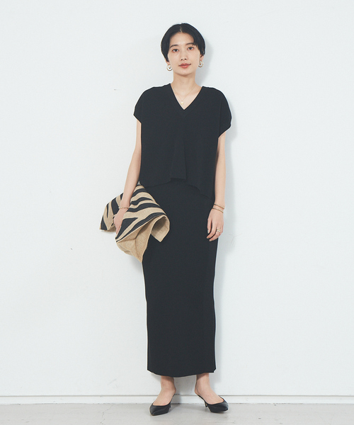 「Rouge vif」 タイトスカート 36 ブラック レディース_画像6