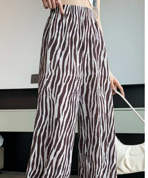 ワイドパンツ パンツ レディース ゼブラ柄 : ZOZOTOWN Yahoo!店 - 通販
