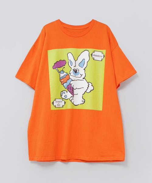 「RNA」 半袖Tシャツ MEDIUM ホワイト レディース_画像7